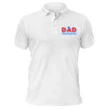 Футболка поло Dad we`re happy family